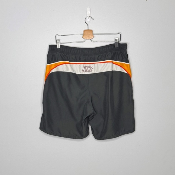 Nike Y2K Swim Shorts Mens Lined Trunks Embroidered NIKE Swoosh - Picture 3 of 7